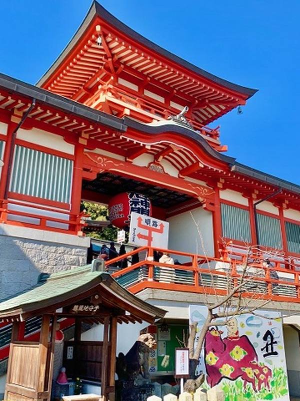 門戸厄神駅周辺の風景